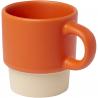 Olympia 130 ml stackable expresso cup with clay bottom 