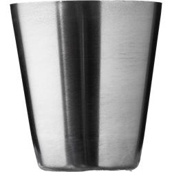 Stainless steel liquor cups...