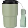 Stainless steel double walled mug Louisa