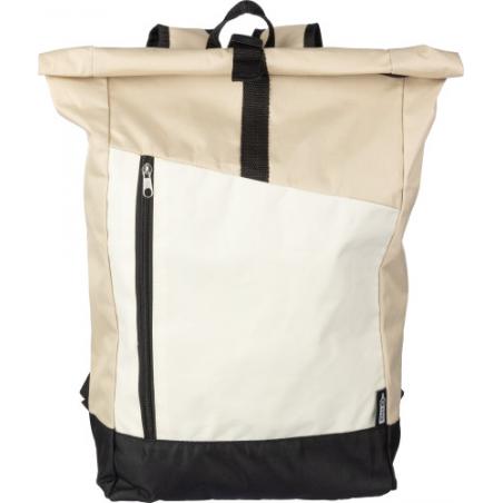 rPET (600D) roll-top backpack Marlene