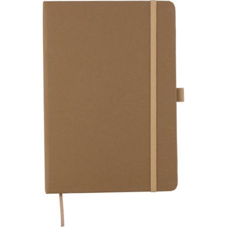 Recycled biowaste and carton notebook A5 Gertrud