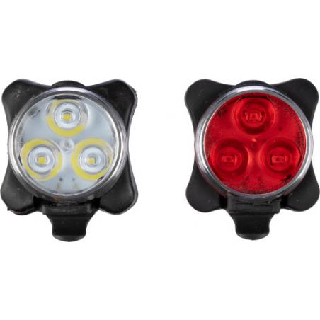 ABS rechargeable bicycle lights Elisabeth