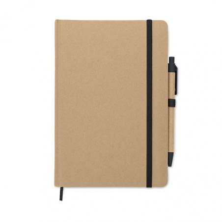 A5 notebook in recycled carton Caratil