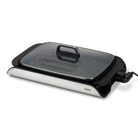 Plancha grill avec couvercle DOC321