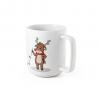 Caneca com impressão natalícia 330 ml Reindeer