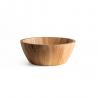 Cassia wood salad bowl Sage