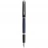 Hemisphere colour blocking fountain pen with palladium trim (blue ink) 