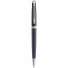 Hemisphere colour blocking ballpoint pen with palladium trim (blue ink) 