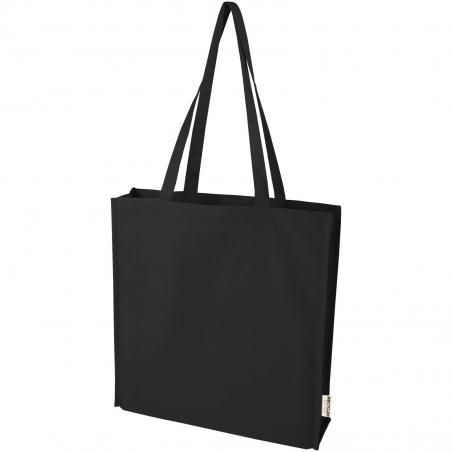 Sac shopping à soufflets florida certifié GRS 270 g/m² 14l 