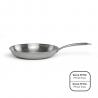 Stainless steel frying pan 24 cm MEP158