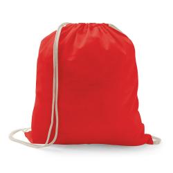 100% cotton drawstring bag...