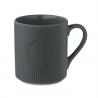 Ribbed ceramic mug mat 340 ml Ribmug