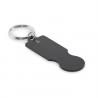 Key ring with trolley token Tokley