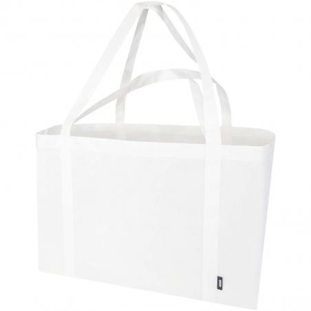 Tote bag extra large in tessuto non tessuto riciclato certificato GRS jumbo - 65l 