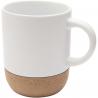 Billie 300 ml ceramic sublimation mug with cork details 