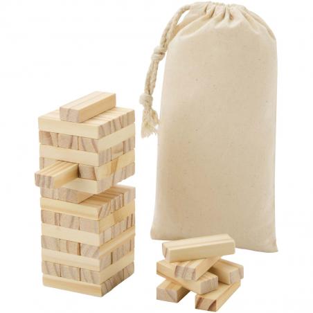 Jeu de tour empilable jumble en bois 