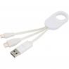 Câble de charge 4 en 1 troop en plastique recyclé 