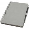 Set di blocco note con copertina rigida e penna slate 