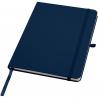 Teak a5 recycled hard cover notebook with lined pages 