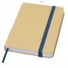 Blocco note formato a6 con copertina rigida in materiale riciclata e pagine bianche reed 