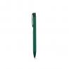 Recycled aluminium 100% ral ballpoint pen with rubber finish Clint