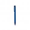 Recycled aluminium 100% ral ballpoint pen with rubber finish Clint