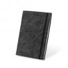 A5 notepad with recycled felt cover 100% rpet and lined pages in 100% recycled paper Baldwin