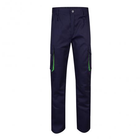 Twotone multipocket twill trousers 200gm² in cotton 35% and polyester 65% Vl hypnos