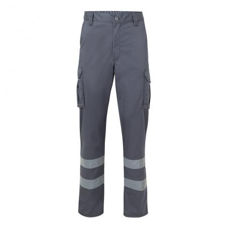 Pantaloni elasticizzati con diverse tasche 240gm² in cotone 46% eme 38% e poliestere 16% Vl dionysus