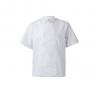 Shortsleeved poplin 110gm² kitchen jacket in cotton 35% and polyester 65% Vl durga