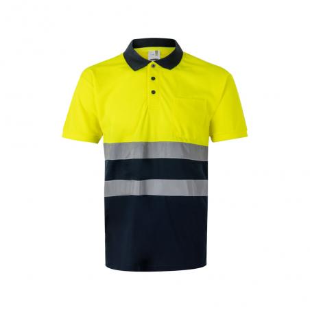 Birdeye polo shirt 140gm² with short sleeves in polyester 100% Vl fortuna