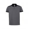 Twotone stretch piqué polo shirt 200gm² with short sleeves in polyester 96% and elastane 4% Vl veles