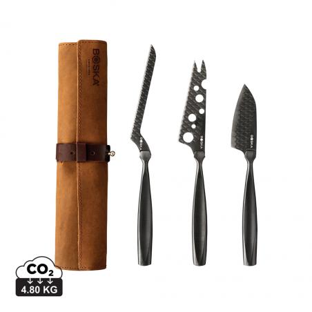 Set di coltelli da formaggio BOSKA Monaco+ Black