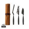 BOSKA Cheese Knife Set Monaco+ Black