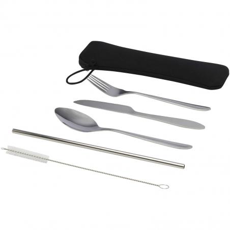 Conjunto de talheres de aço inoxidável de 5 peças Sheen