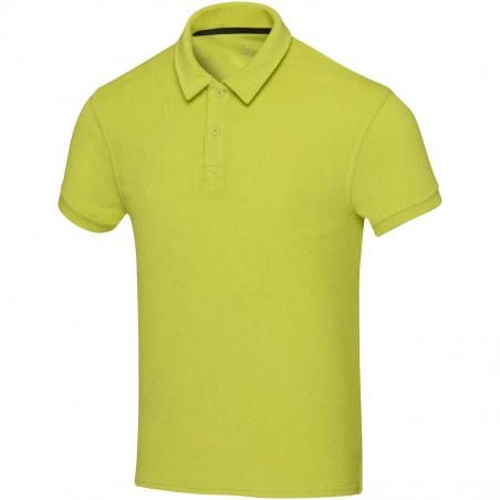 Polo unisex in tessuto terry riciclato certificato GRS akoya