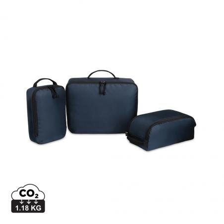 Set 3 cubi da viaggio Renew in rPET AWARE™