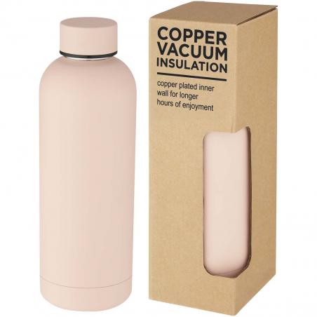 Bouteille isotherme spring de 500 ml avec isolation sous vide et couche de cuivre
