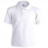 Kids white polo shirt keya Yps180