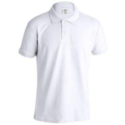 Adult white polo shirt keya Mps180