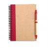 B6 recycled notebook with pen Sonora plus
