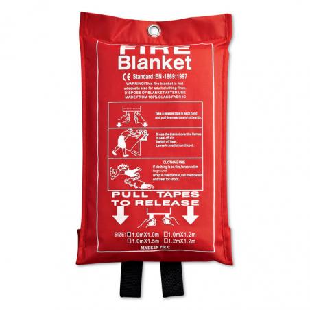 Fire blanket in pouch 100x95cm Blake