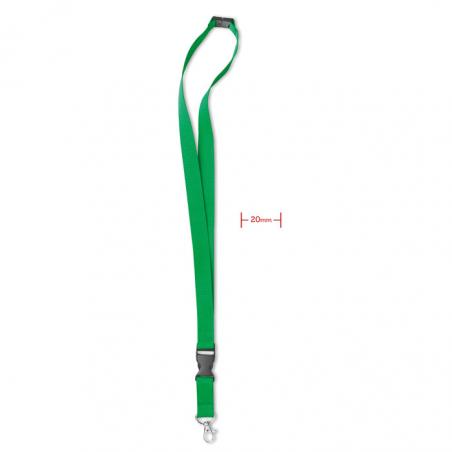 Lanyard with metal hook 20 mm Lany
