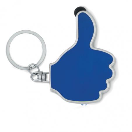 Thumbs up led light w key ring Gioia