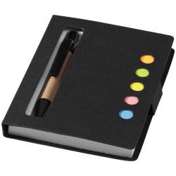Reveal coloured sticky notes booklet with pen 