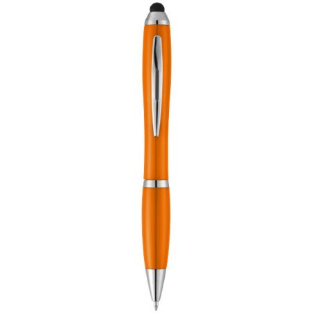 Nash stylus ballpoint pen with coloured grip (black ink) 