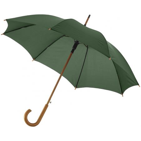 Parapluie 23 À ouverture automatique, poignée et mât en bois