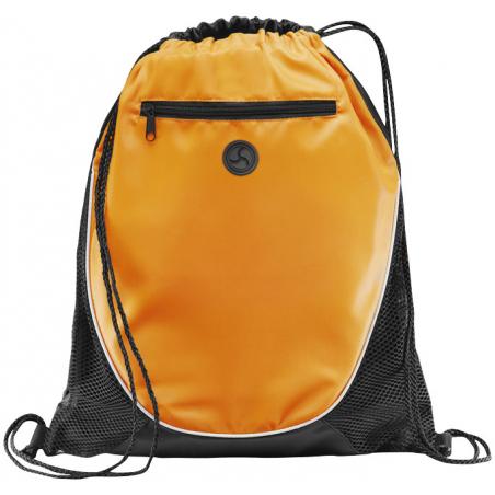 Peek zippered pocket drawstring backpack 5l 
