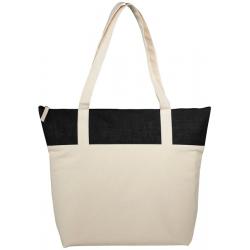 Jones tote bag made from 407 g/m² cotton and jute 