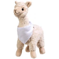Cuzco plush alpaca with brandable bandana 